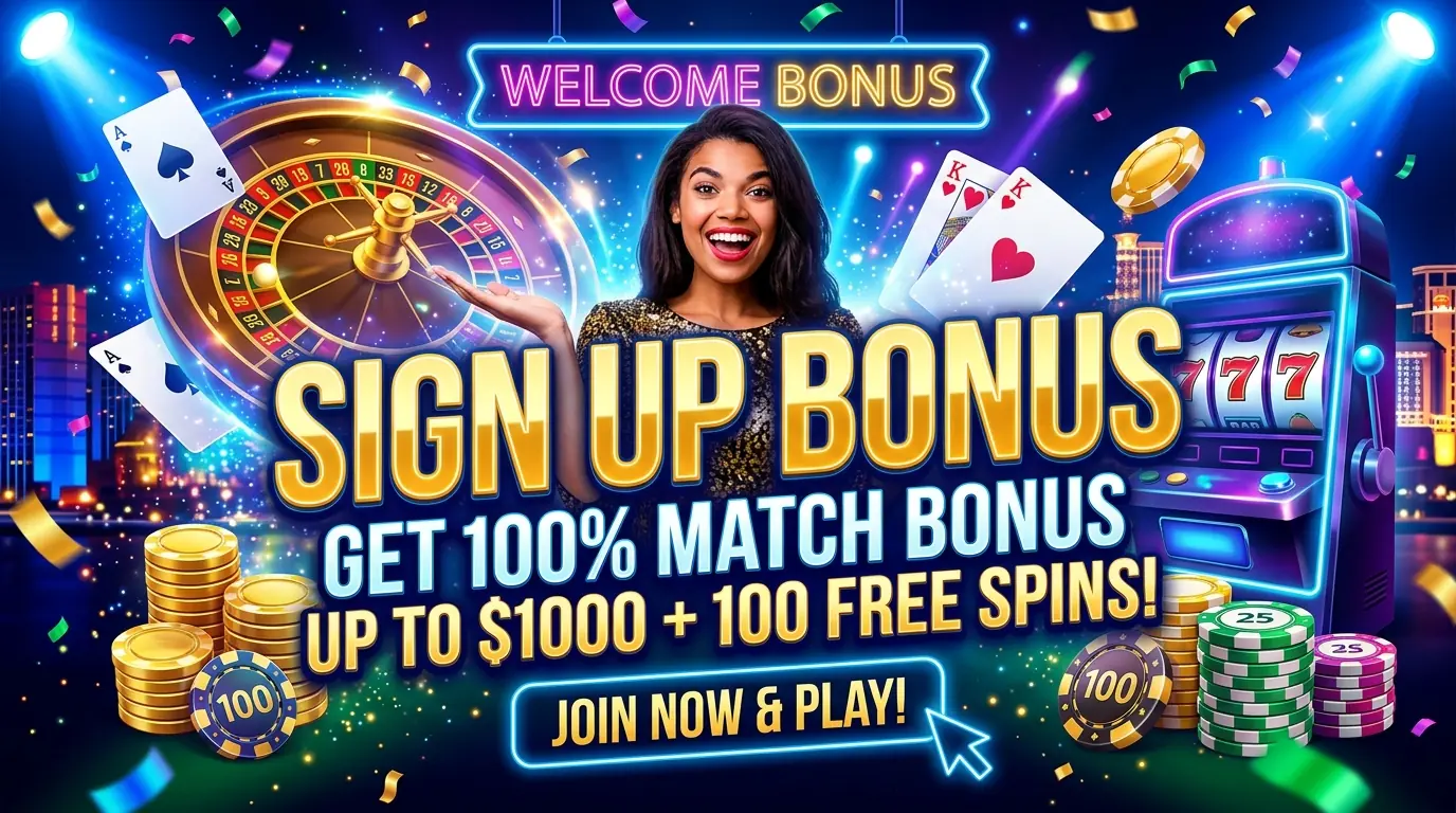 Lucky Legends new player bonus